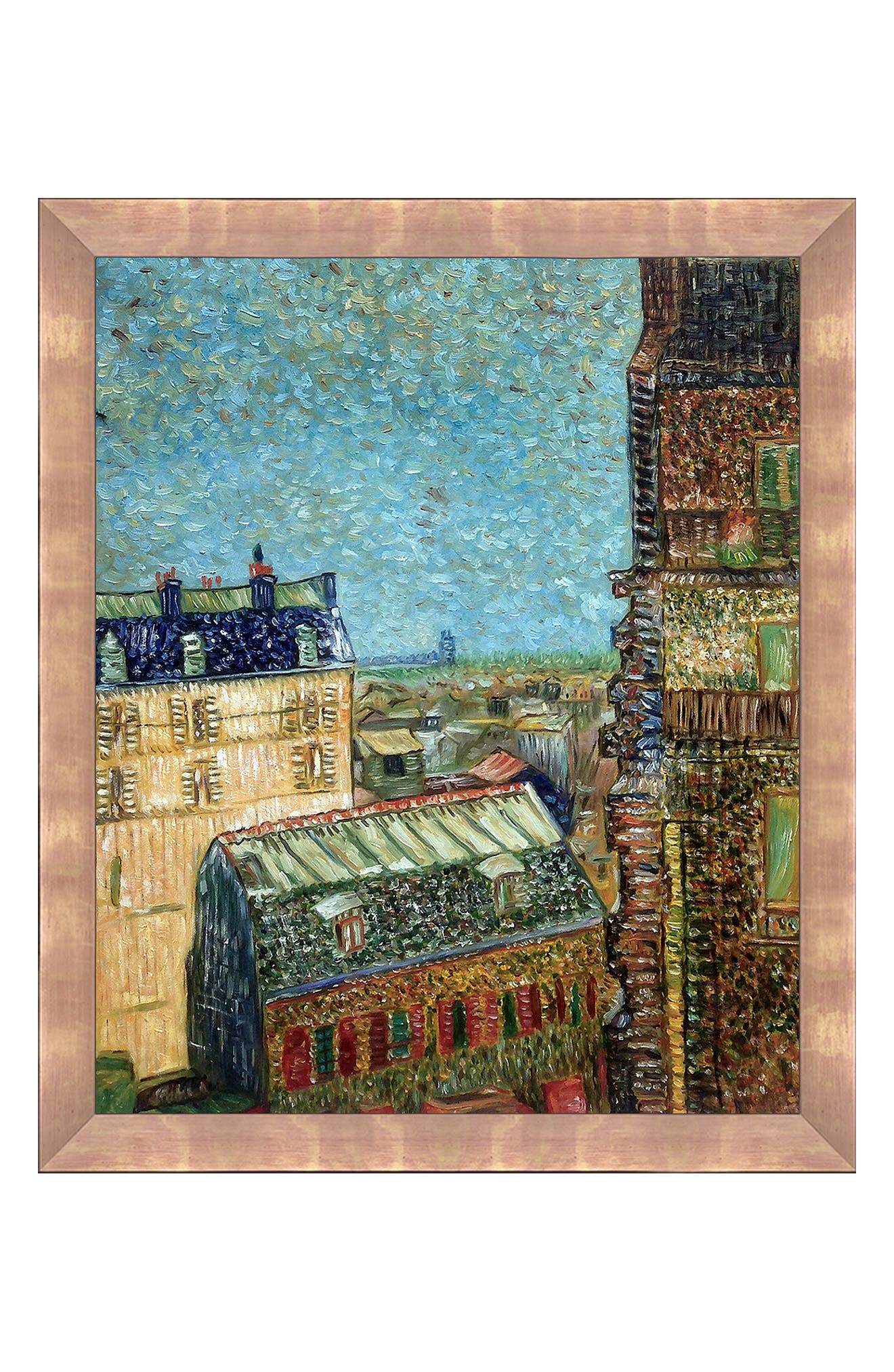 overstockArt Market of Paris Framed Oil Reproduction of an Original Painting by Various Artists overstockArt Market of Paris Framed Oil Reproduction of an Original Painting by Various Artists